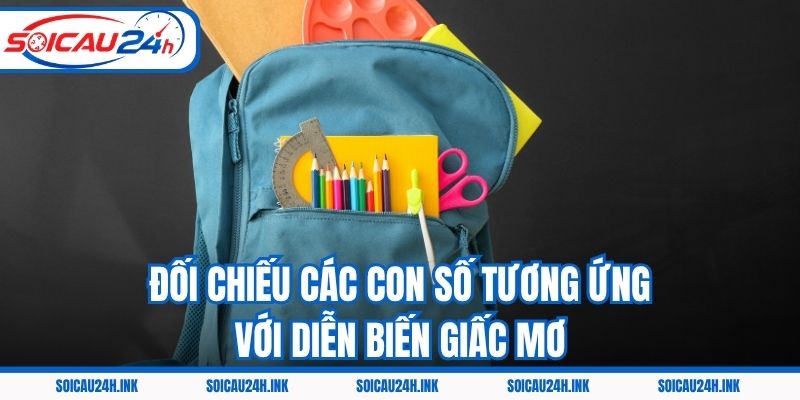 Đối chiếu các con số tương ứng với diễn biến giấc mơ